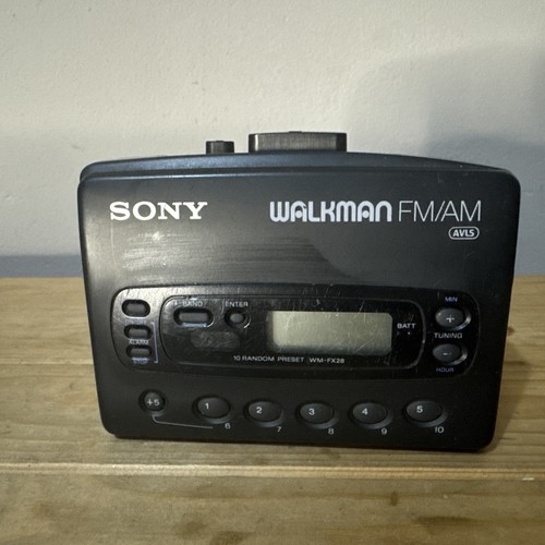 Sony walkman radio - radio, cassette