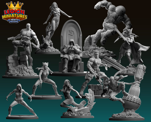 July legion miniatures - legion,