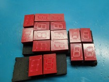 16pcs HP Agilent 5082-7551 7 Segment LED Display Red