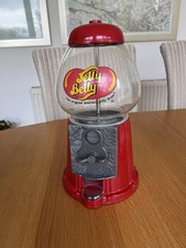 Jelly Belly Jelly Bean vending/savings machine, metal and glass