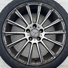 REPLICA Mercedes Benz A-Class 18 GREY Alloy Wheel B-Class CLA Tyre 225 45 Spare
