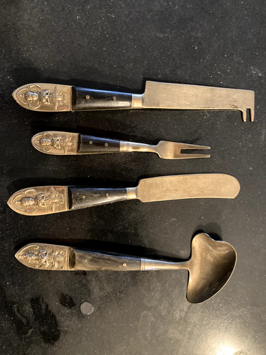 Vintage thailand siam flatware - thailand,
