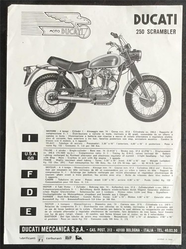 Ducati 250 scrambler - ducati,