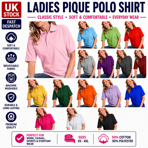 Ladies polo shirt - shirt, size
