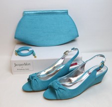Jacques Vert Spa Blue Wedge