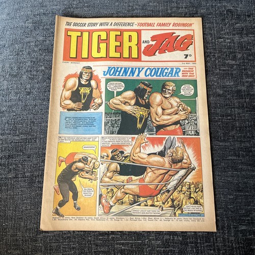 Tiger and jag comic - and, may