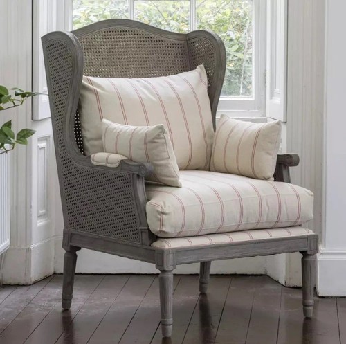 Rattan wingback taupe - wingback, and