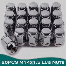 Alloy Wheel Nuts (20) 14x1.5 Bolts Tapered for Land Rover Freelander [Mk2] 06-14