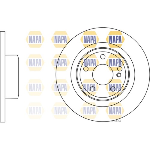 Brake discs solid for - 2x,