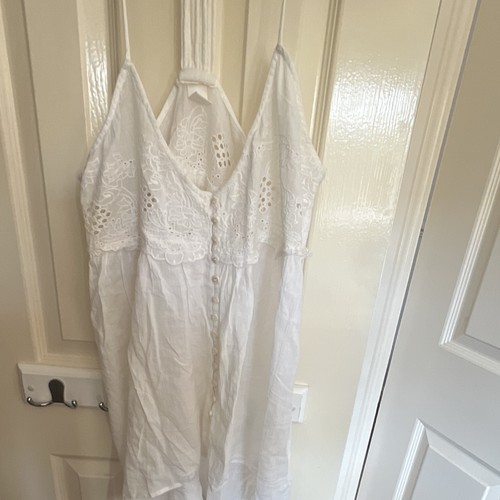 White string top - white,
