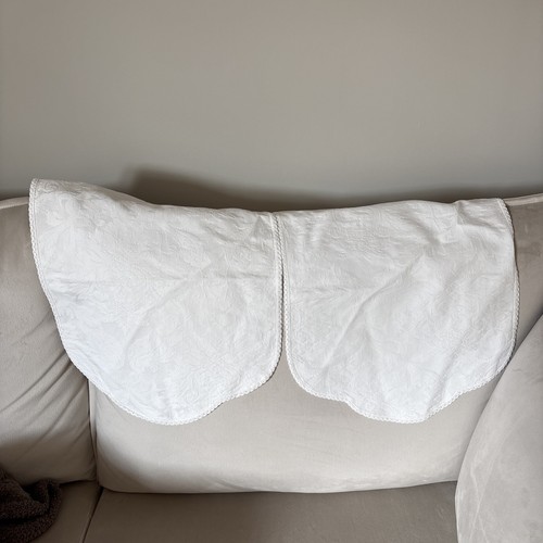 Two lovely cream headrest - lovely,