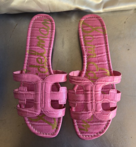 Sam edelman pink croc - edelman, embossed