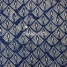Natural Indigo White Floral