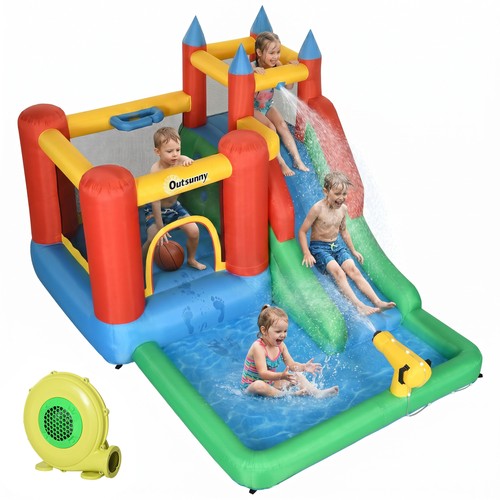 Outsunny kids bouncy - outsunny, castle