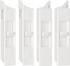 4 Pcs White Tilt Latch for