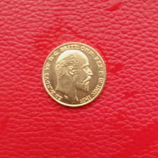 1902 Edward VII: Gold-Plated