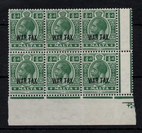 Malta kgv war tax mnh - war,