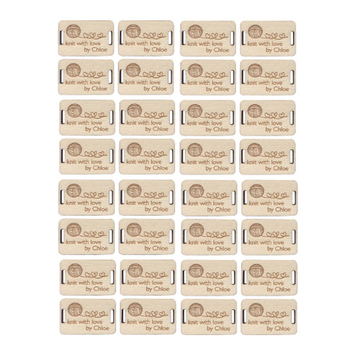 Personalised birch wood - personalised,