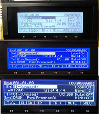 AKAI MPC1000 BRAND NEW LED Screen Display WHITE BLUE Blue/BLACK LCD