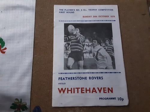 Featherstone rovers - featherstone, v
