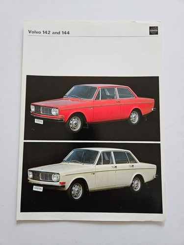 Volvo 142 144 sales - 142, brochure