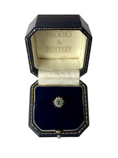 Emerald and Diamond Ring 9ct