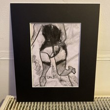 Original Charcoal Life Drawing