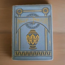 Pottery and Porcelain Charles Elliott Antique 1878 Illus. Blue Victorian RARE 