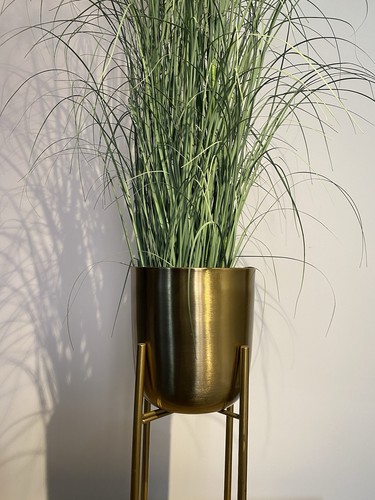 Large metal dome planter - planter, pot