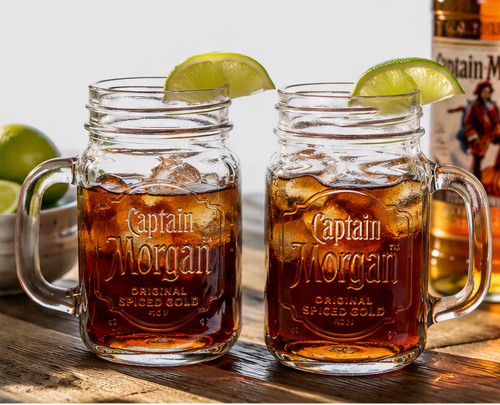 Captain morgan rum jam - jam, jar