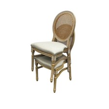 Cane Backed Louis Chairs