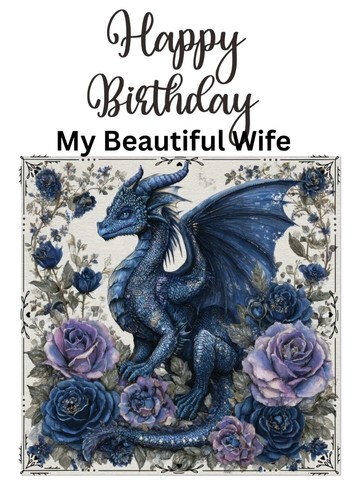 Birthday card personalised - ,