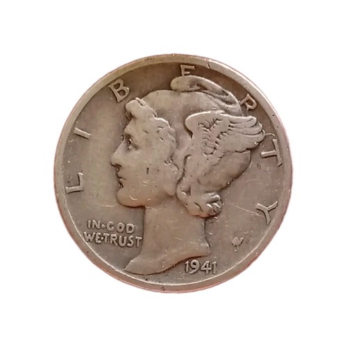 1941 usa 900 - silver, mercury