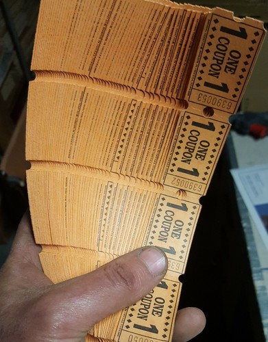 Slot machine ticket - ticket, shamokin