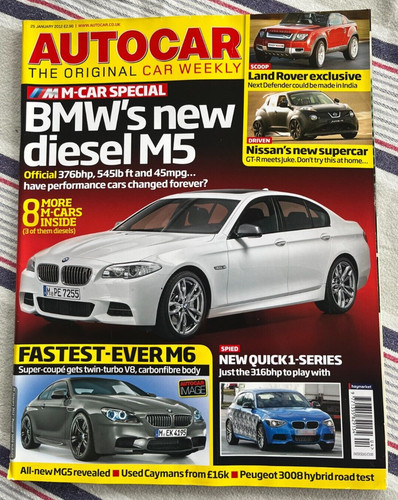 Autocar magazine january - magazine,