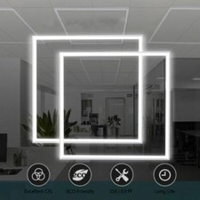 600x600 mm 48W Edge Lit Frame Border Line Ceiling Recessed LED Panel Light Lamp 