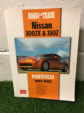 Road & Track Nissan 300ZX 350Z Portfolio Portfolio 1984 2003 Brooklands books