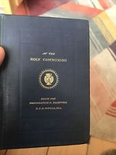 1893 ANTIQUARIAN At The Holy Communion, Helps For Preparation, H. C. G. Moule,