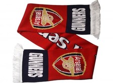 Arsenal Gunners Scarf Red Navy
