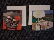 ART CARDS X 2 ---NEW--BY MARY