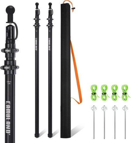 Upgraded camuland tent poles - camuland,