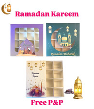 Empty pick and mix boxes