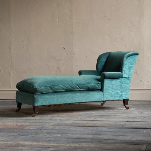 Antique chaise longue long - longue,