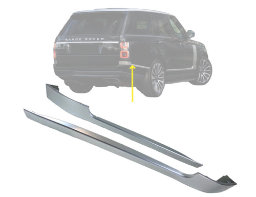 Rear bumper trims fit range - trims,