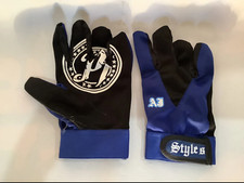 AJ STYLES Wrestler Gloves. Authentic Replica Set Wrestling Superstar Merchandise