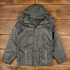 Outdoor Coat S Liverpool FC Official Parka Satin Green