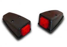 2 x 12V 24V RED REAR CABIN