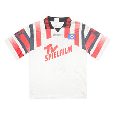 UHLSPORT Mens Football Shirt T-Shirt White V-Neck M