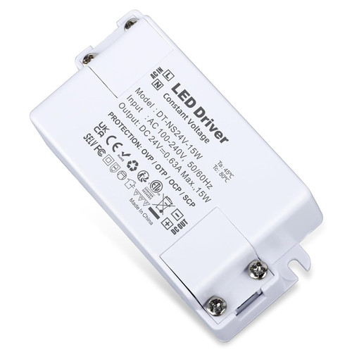 Led transformer 24v - led, 15w,