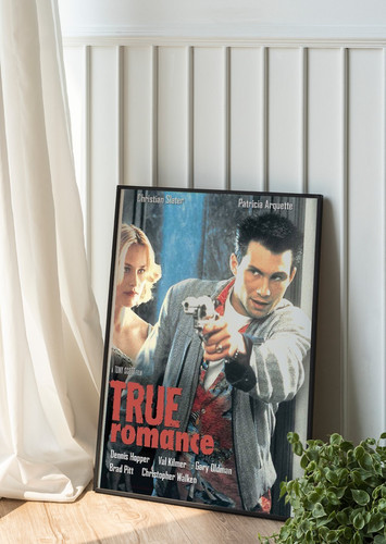 True romance 1993 movie - romance, poster